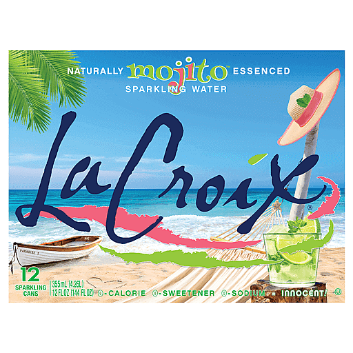 LaCroix Sparkling Water Mojito 12oz. Can